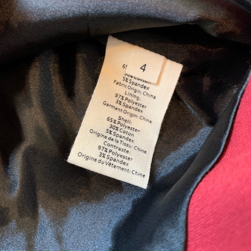NWOT L’Agence Eva zip front mini dress in red - Picture 5 of 9
